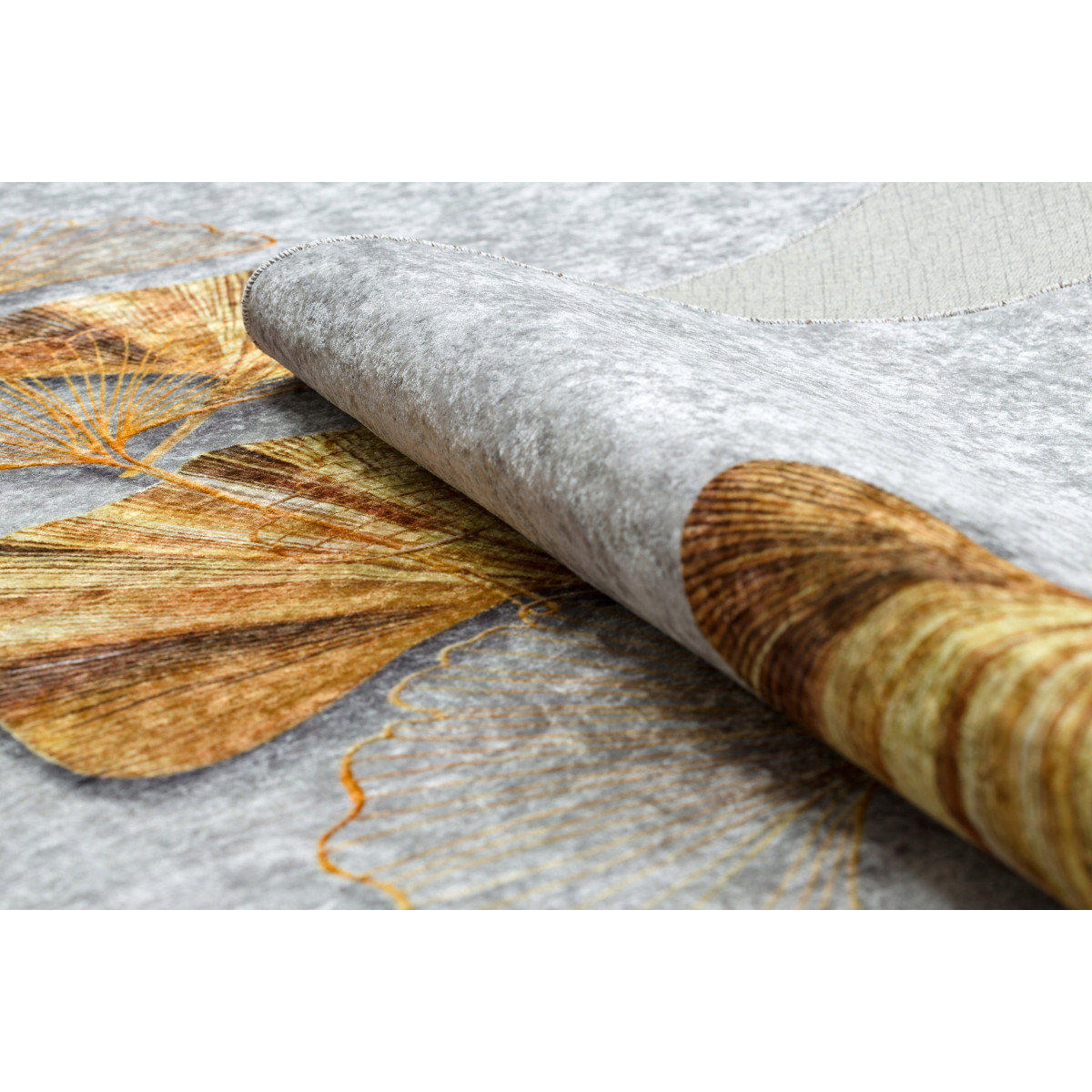 Covor cu mașina fluturilor de culoare gri