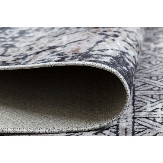 Covor vintage modern în culoarea gri colecția MIRO