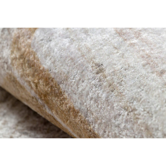 Covor modelat de culoare aurie colecția MIRO