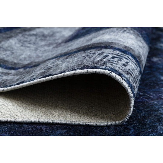 Covor vintage albastru în diverse dimensiuni din colecția MIRO