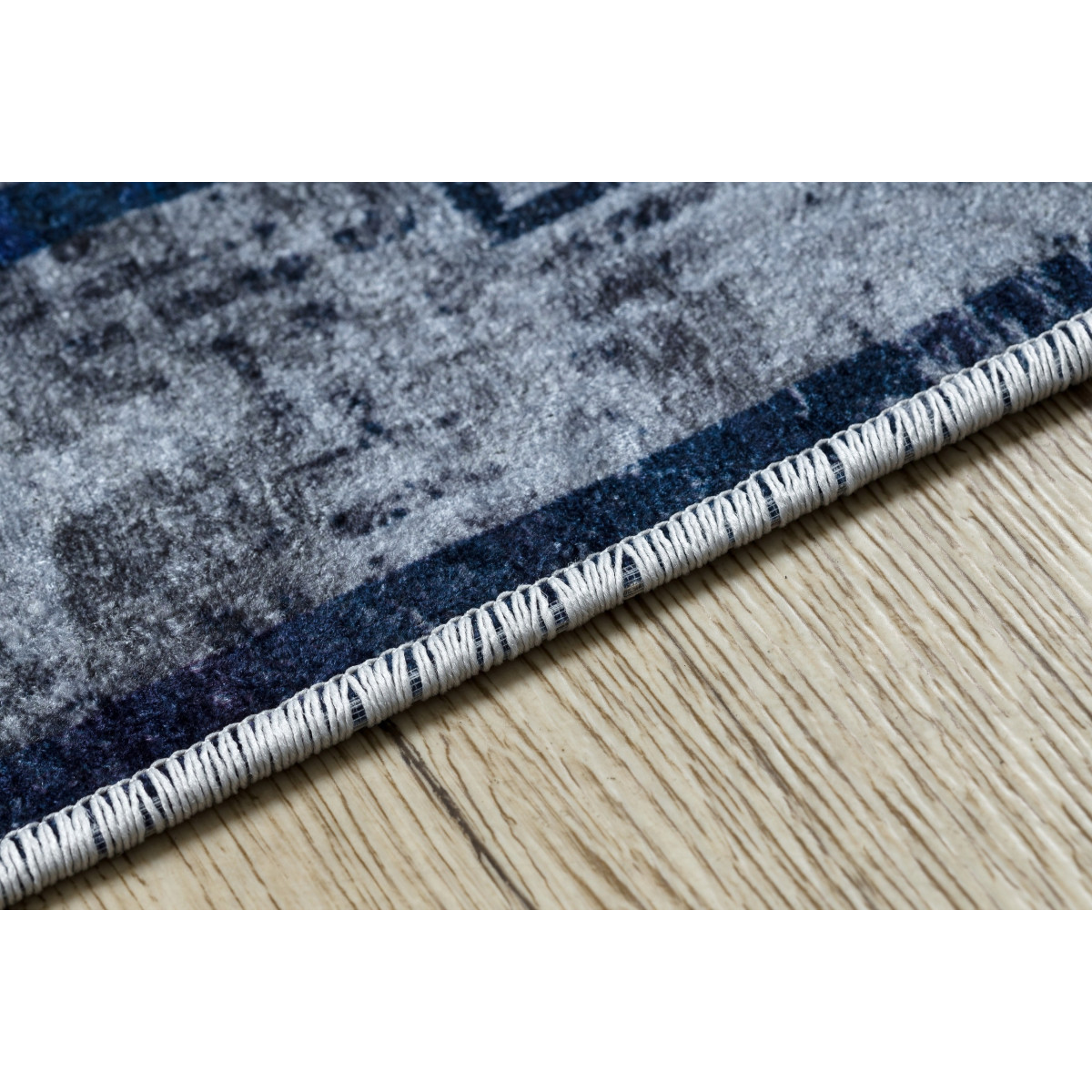 Covor vintage albastru în diverse dimensiuni din colecția MIRO