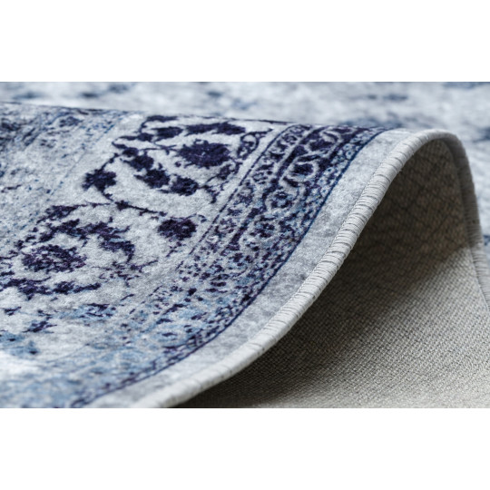 Covoare de calitate pentru living în culoarea albastră MIRO