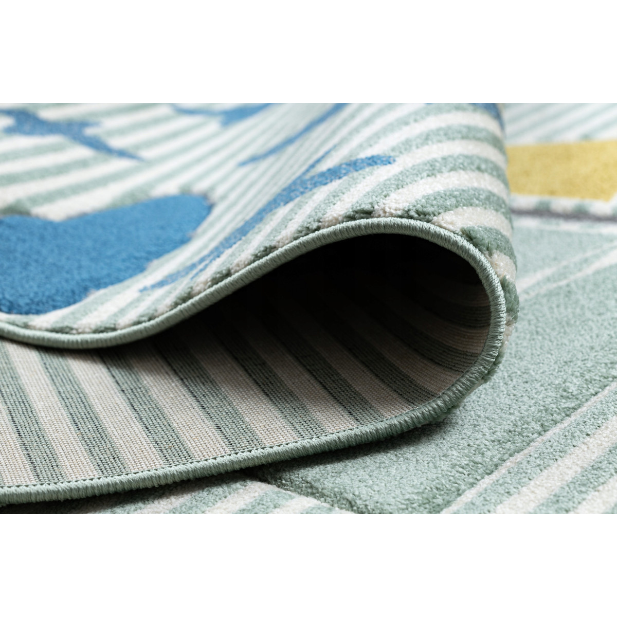 Covoare moale pentru copii cu bărci din colecția petin