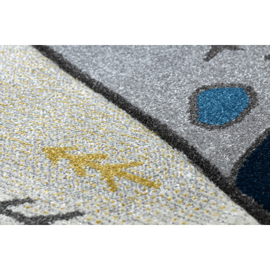 Covor pentru copii cu motiv tip din colecția petit