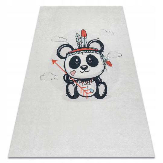 Covor de copii de calitate cu panda în diferite dimensiuni