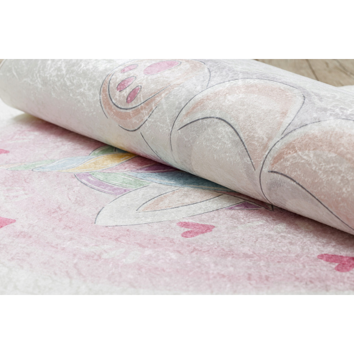 Covor bambino de calitate pentru copii cu un unicorn