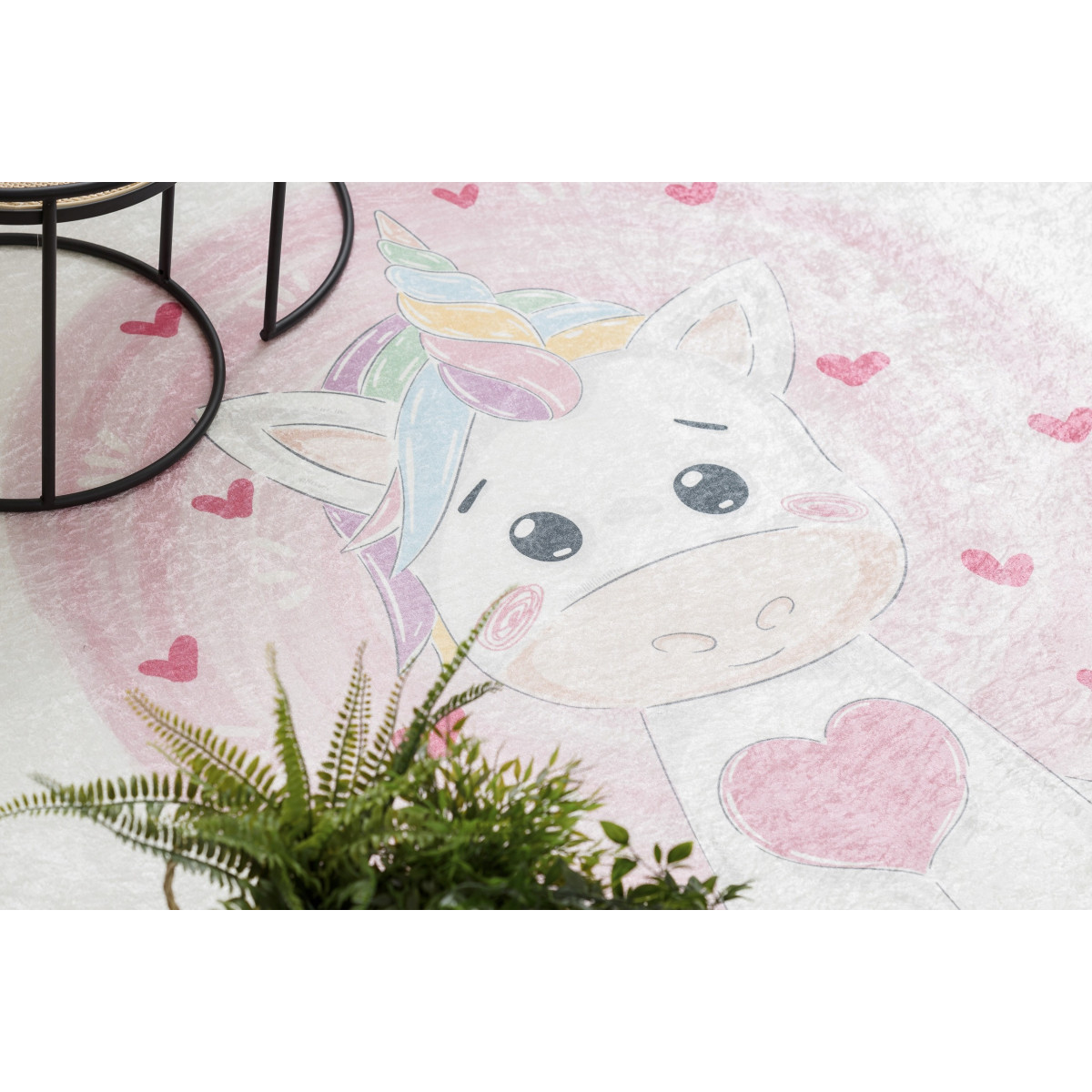 Covor bambino de calitate pentru copii cu un unicorn