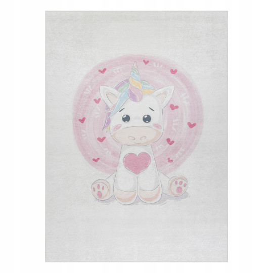 Covor bambino de calitate pentru copii cu un unicorn