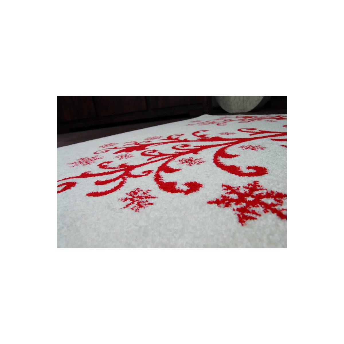 Un covor de calitate pentru Crăciun cu un ren