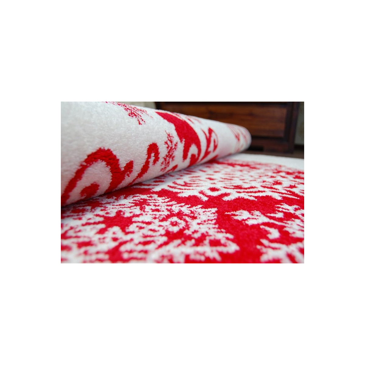 Un covor de calitate pentru Crăciun cu un ren