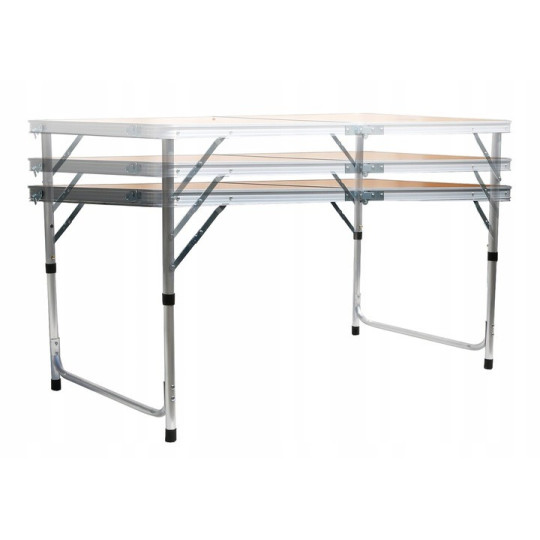 Set turistic de scaune și masă de culoare albă