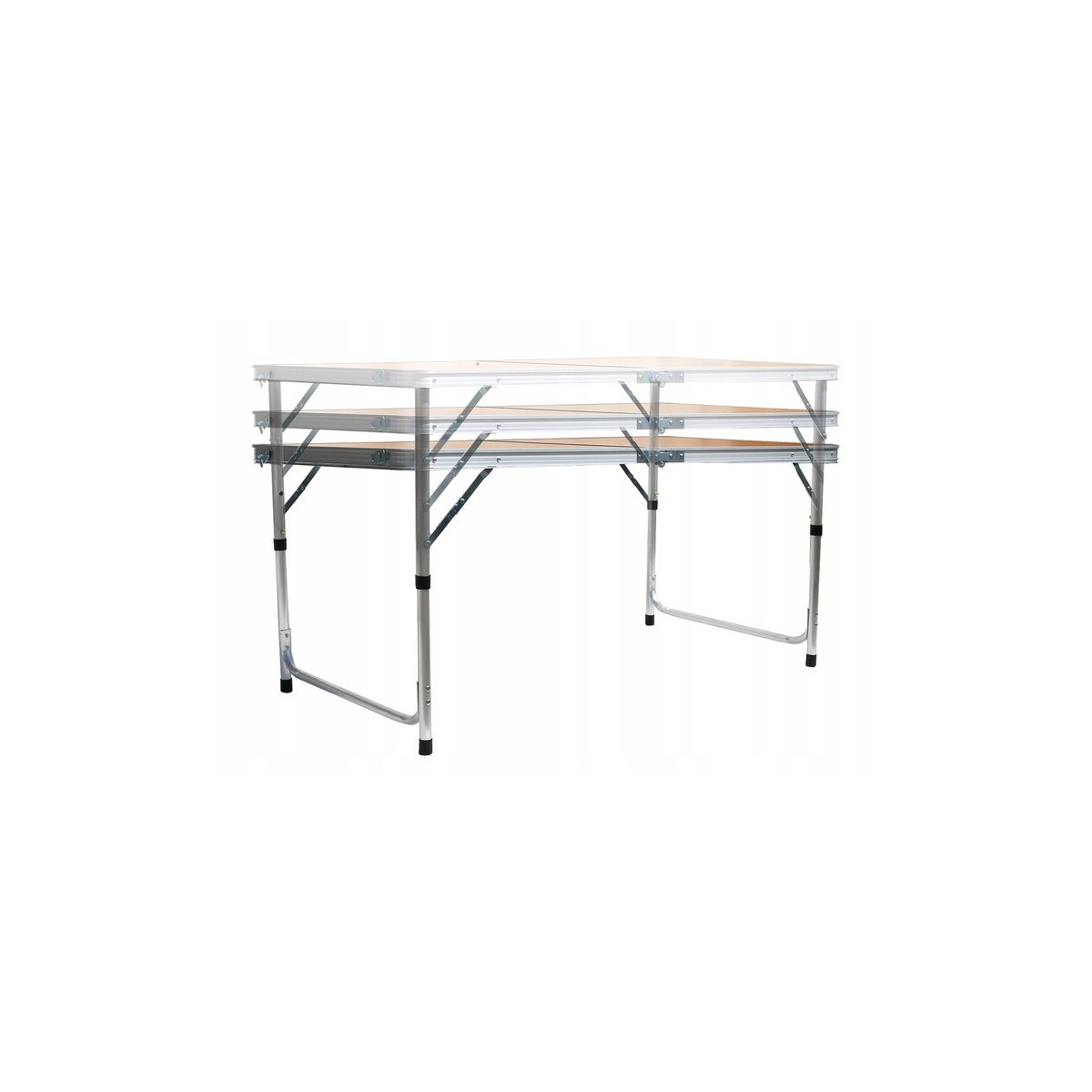 Set turistic de scaune și masă de culoare albă