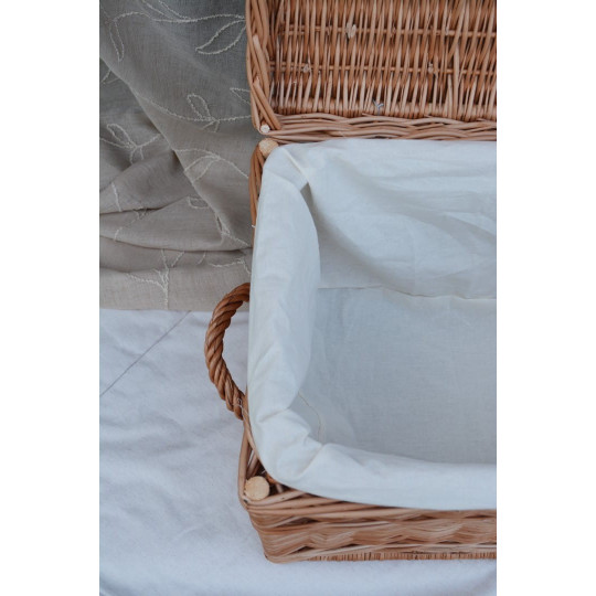 Cutie de jucării pentru camera copiilor de culoare gri, disponibilă în diferite dimensiuni.