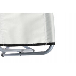 Set turistic de scaune și masă de culoare albă