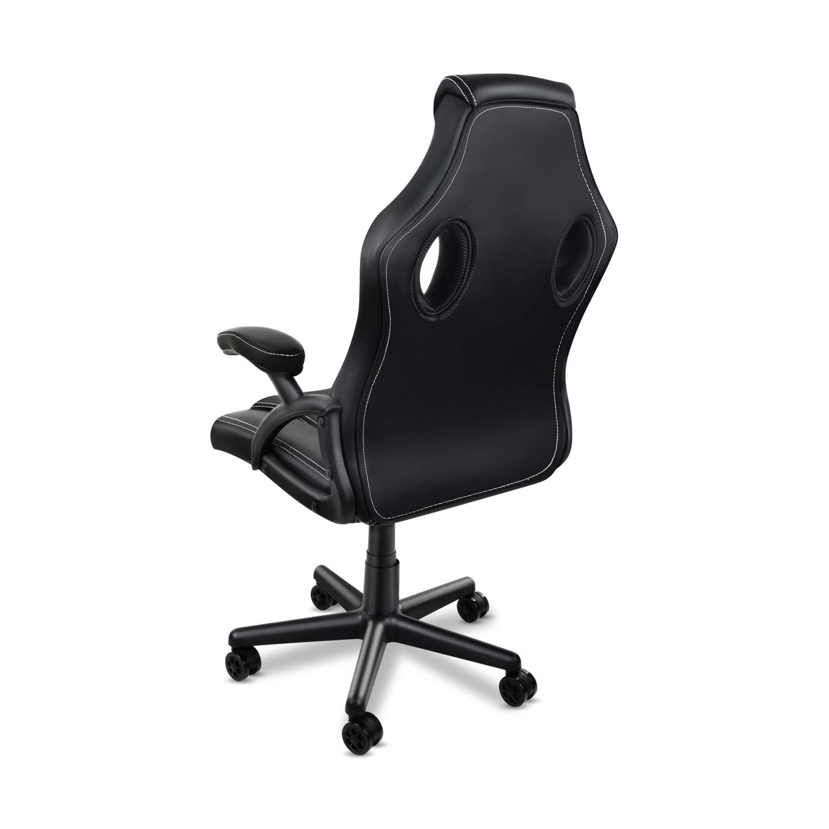 Scaun de jocuri RacerPRO de culoare neagră