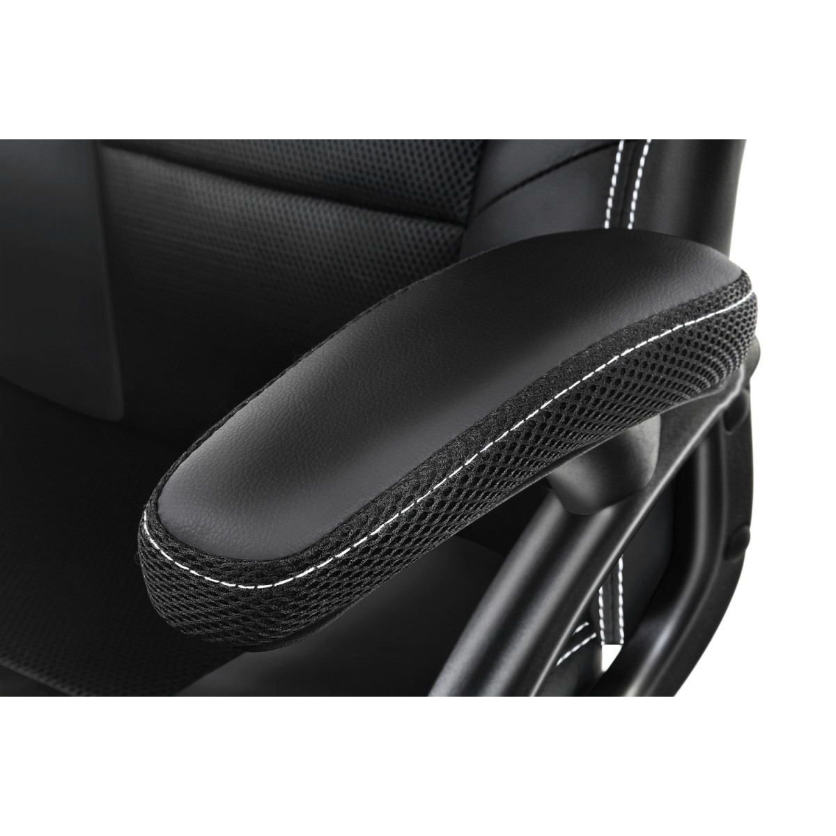 Scaun de jocuri RacerPRO de culoare neagră