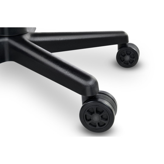 Scaun de jocuri RacerPRO de culoare neagră