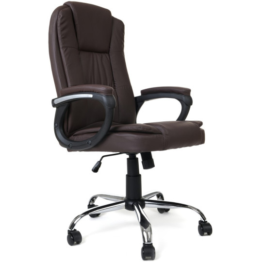 Scaun de birou reglabil de culoare maro