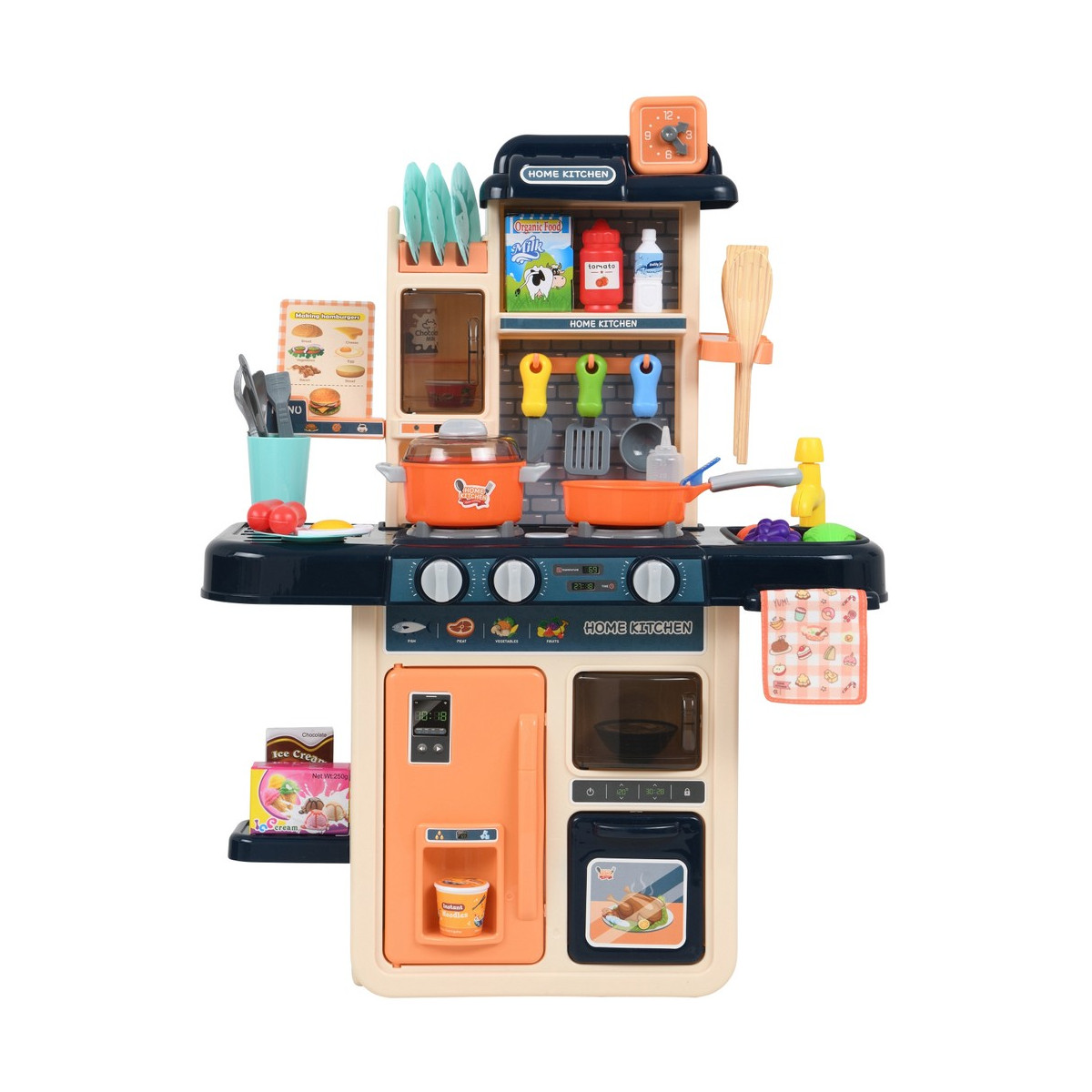 Bucătărie pentru copii cu dotări bogate