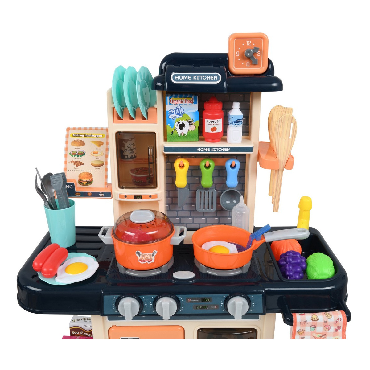 Bucătărie pentru copii cu dotări bogate