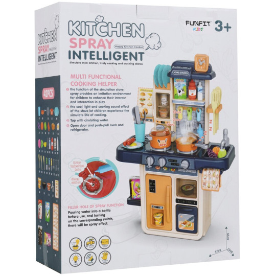 Bucătărie pentru copii cu dotări bogate