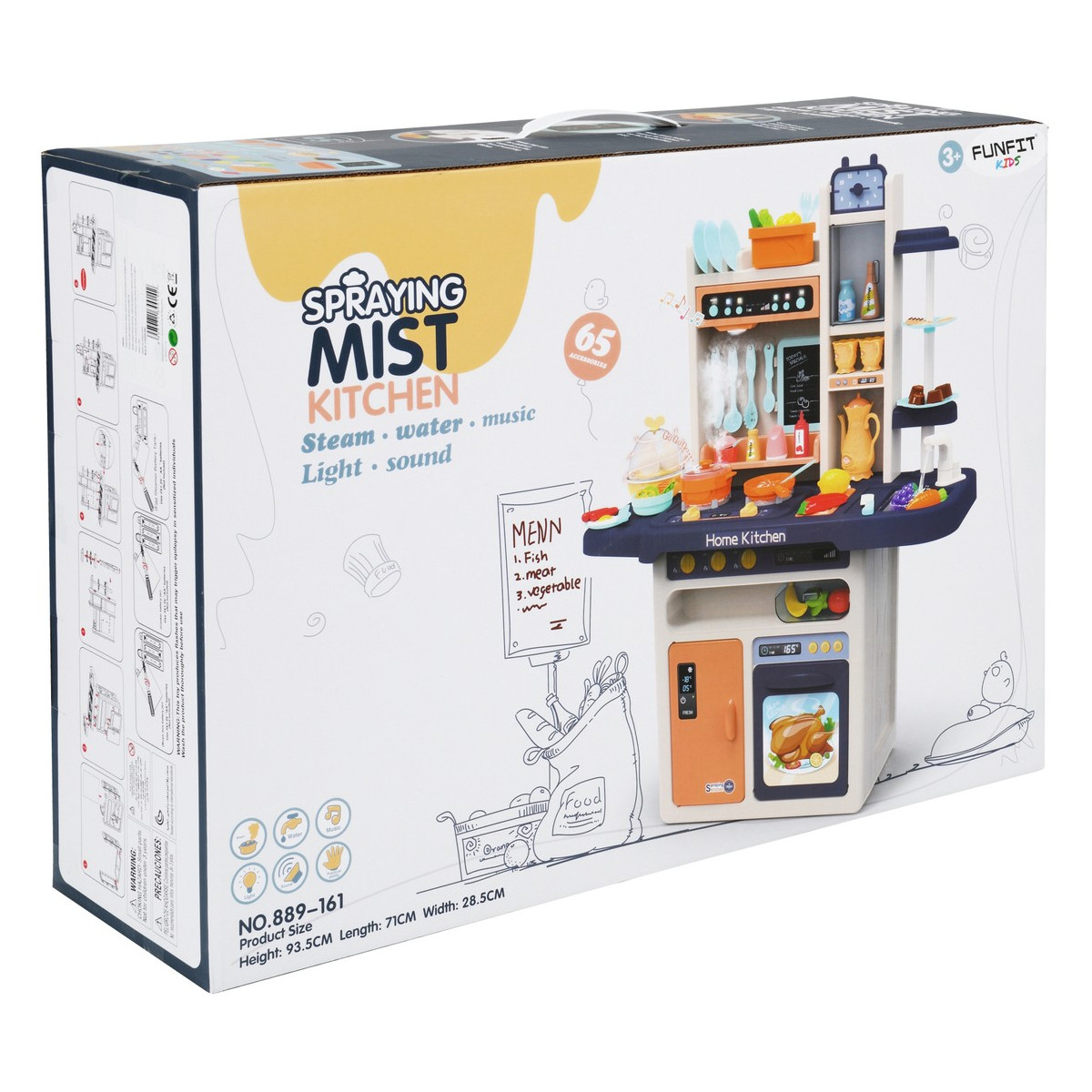 XXL bucătărie pentru copii cu accesorii