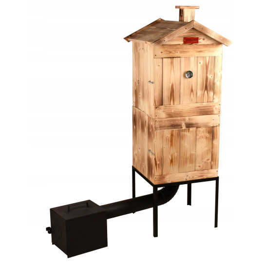 Uşiţi din lemn de calitate cu focar cu două camere + Cadou