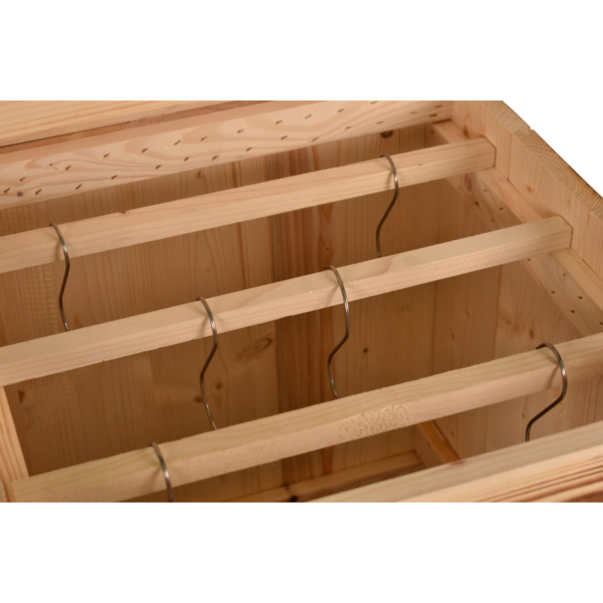 Uşiţi din lemn de calitate cu focar cu două camere + Cadou