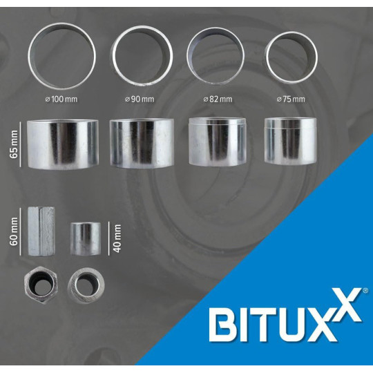 Set pentru montarea rulmenților din partea din față a hub-ului, 31 de piese.