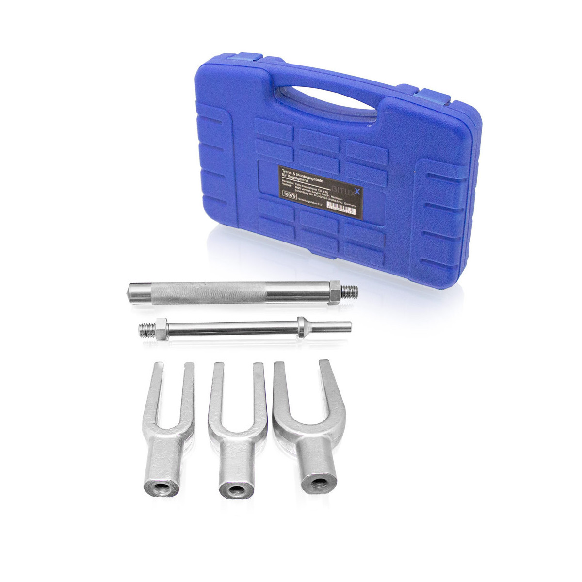 Set de furci cu cap rotund 17 23 28 mm