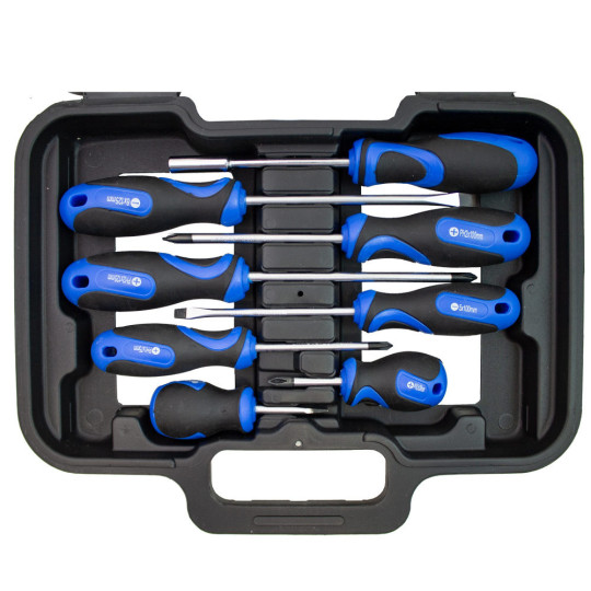 Set de șurubelnițe TORX cu bit drept în cruce, 58 buc.