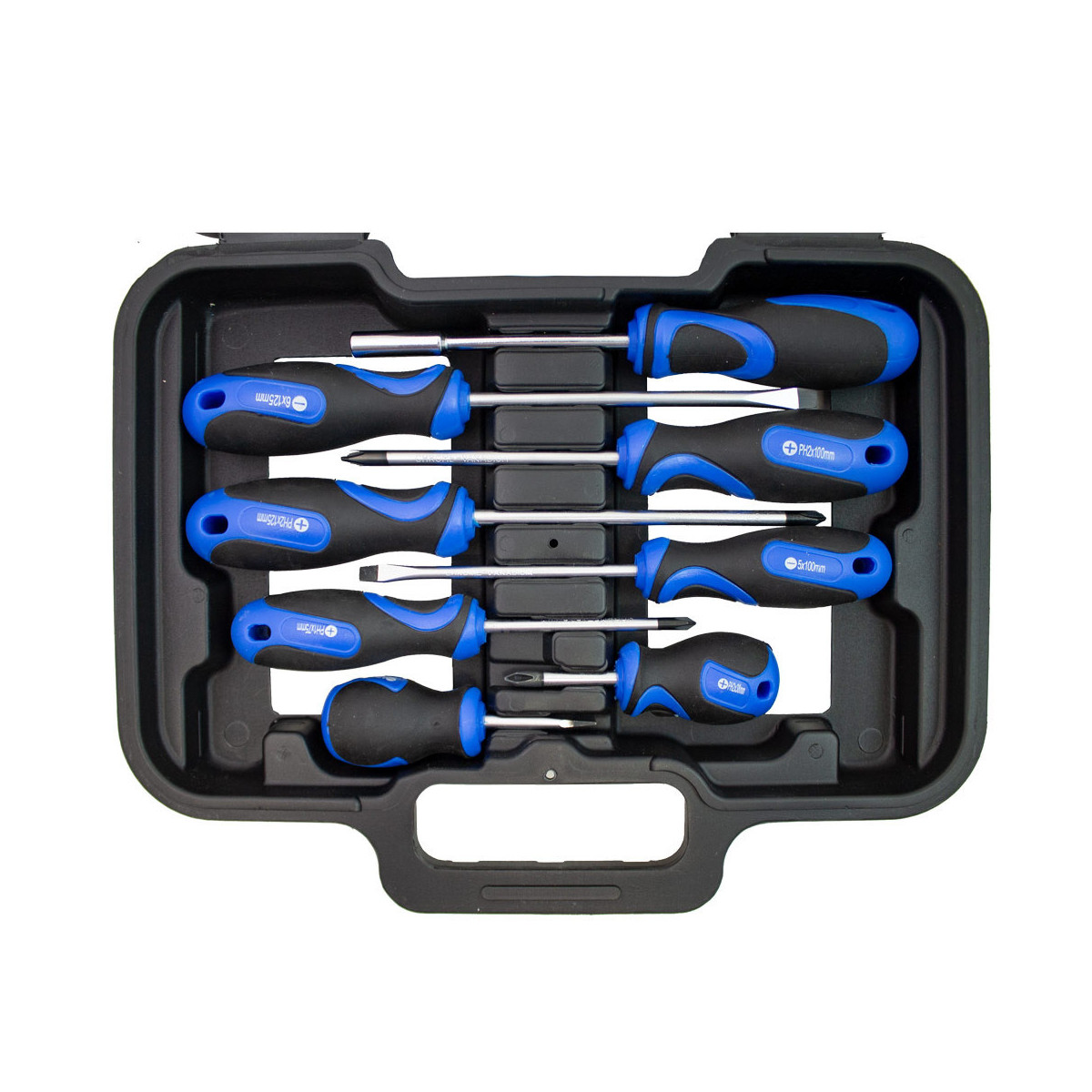 Set de șurubelnițe TORX cu bit drept în cruce, 58 buc.