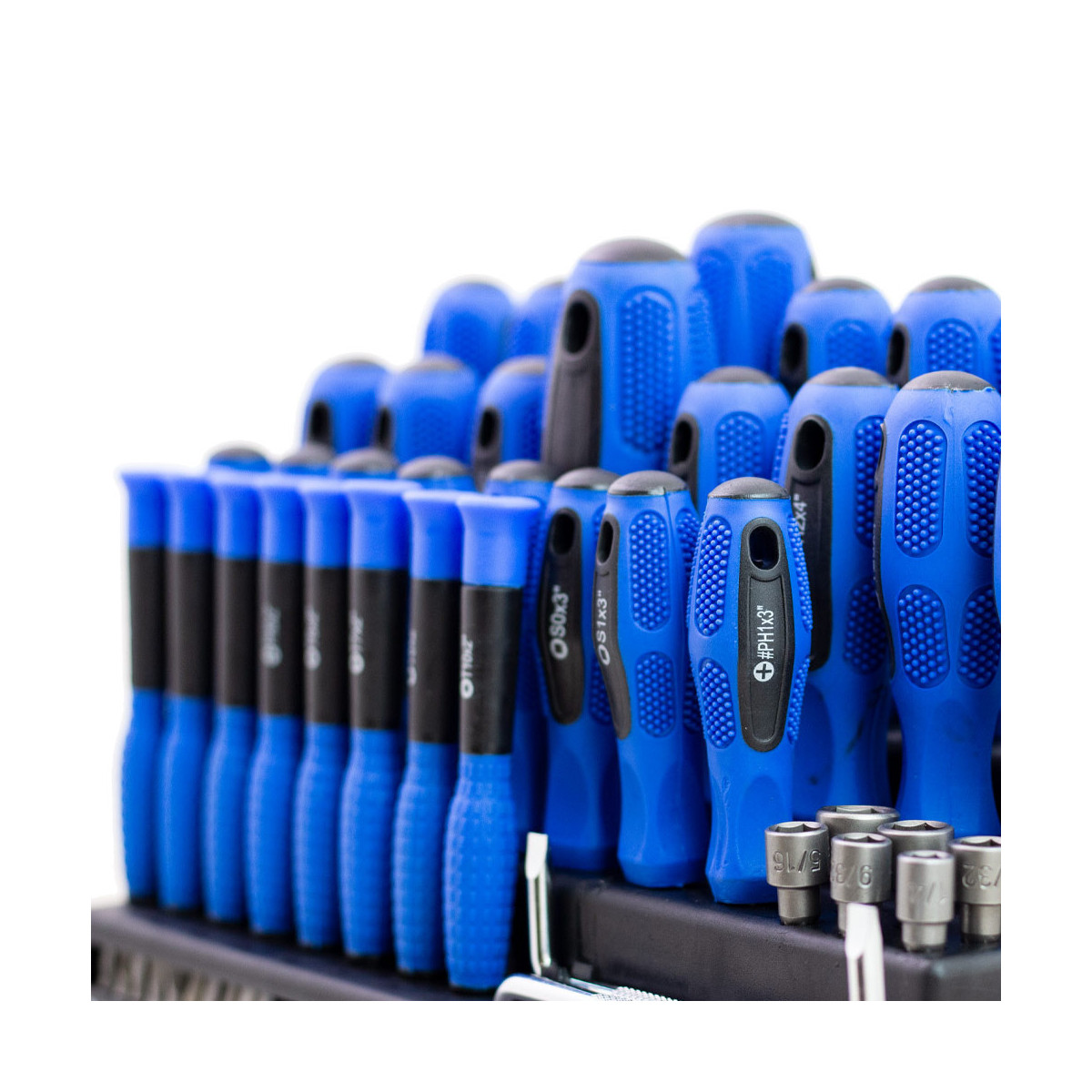 Set de șurubelnițe plate cu cruce Torx, 100 de bucăți