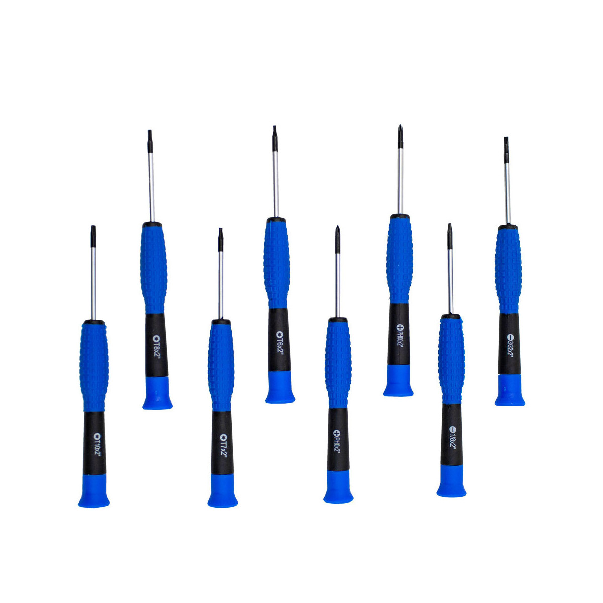 Set de șurubelnițe plate cu cruce Torx, 100 de bucăți