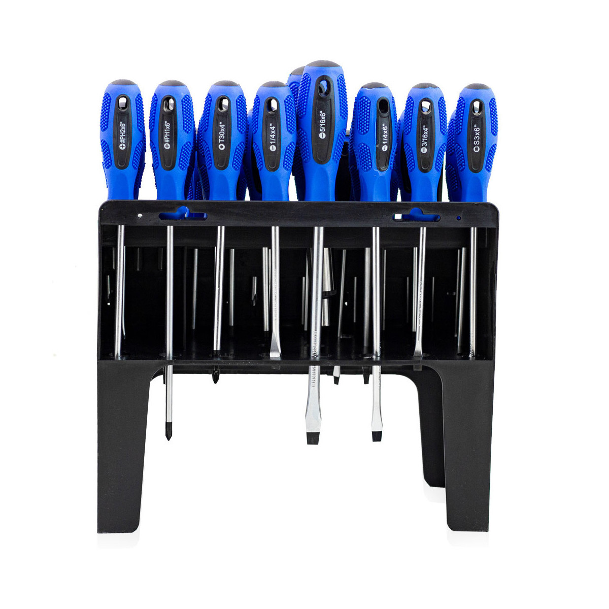 Set de șurubelnițe plate cu cruce Torx, 100 de bucăți