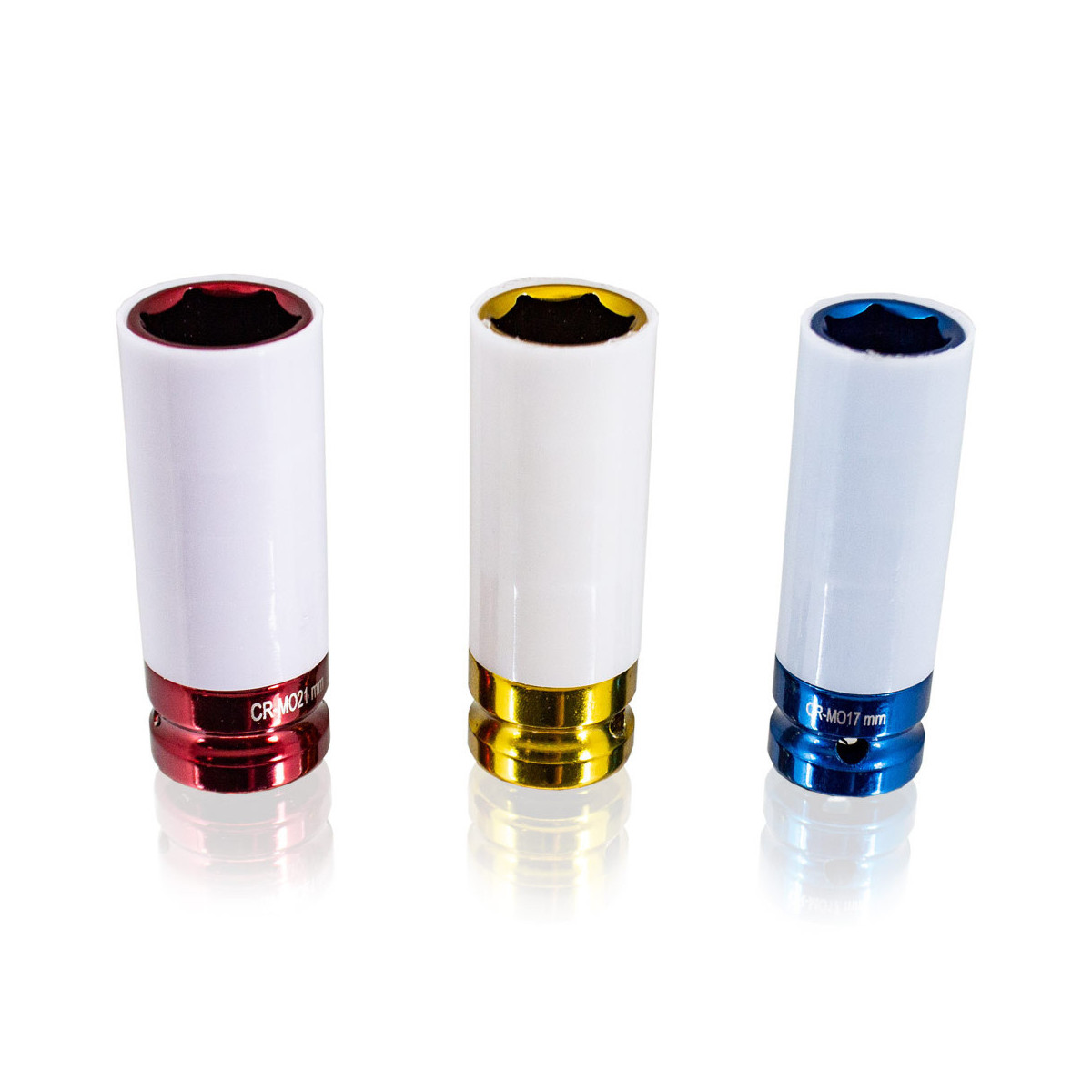 Cheie cu moment cu superserii 1/2" + capete 17 19 21 mm