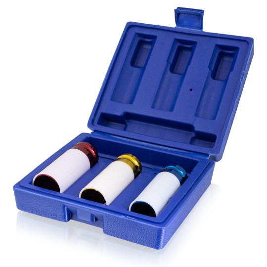 Cheie cu moment cu superserii 1/2" + capete 17 19 21 mm