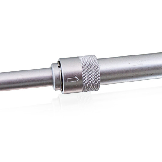 Răcnescă telescopică cu clichet 1/4" 3/8" 1/2" 90° + piulițe 17 19 21 mm