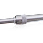 Răcnescă telescopică cu clichet 1/4" 3/8" 1/2" 90° + piulițe 17 19 21 mm