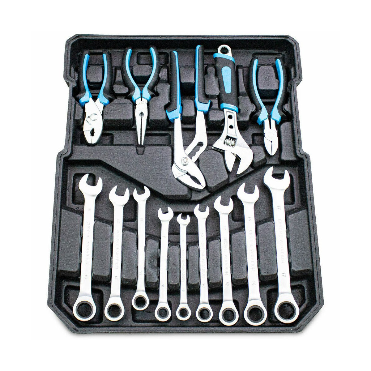 Set de unelte de atelier în cutie cu 1200 de elemente