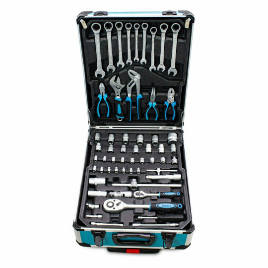 Set de unelte de atelier în cutie cu 1200 de elemente