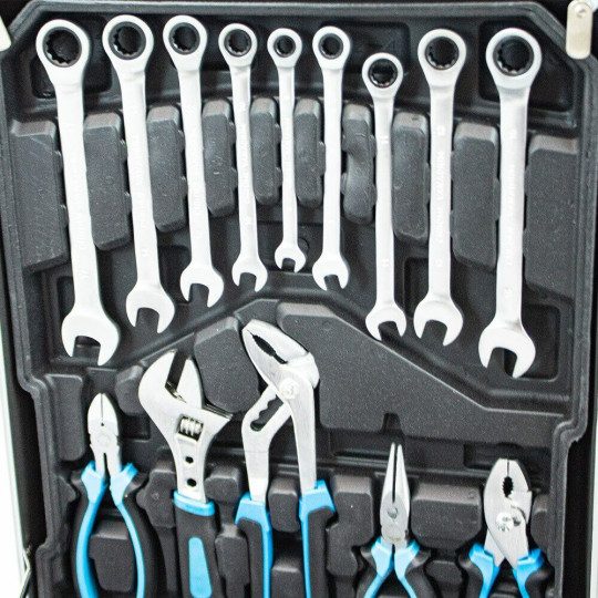 Set de unelte de atelier în cutie cu 1200 de elemente