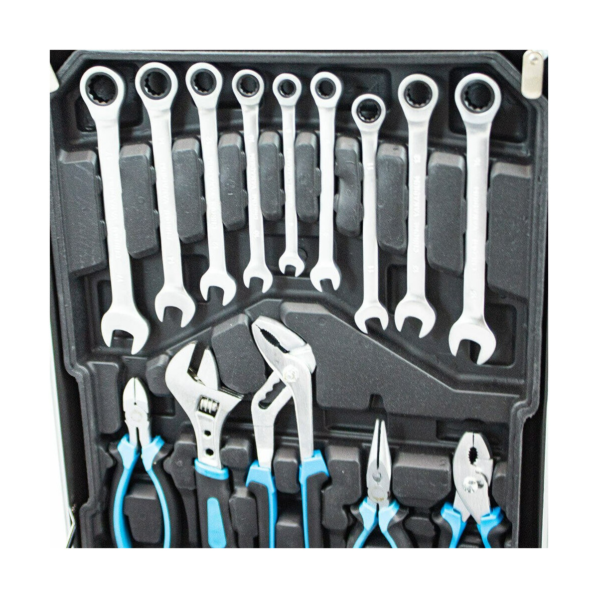 Set de unelte de atelier în cutie cu 1200 de elemente