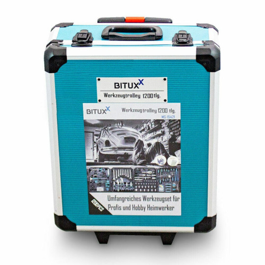 Set de unelte de atelier în cutie cu 1200 de elemente