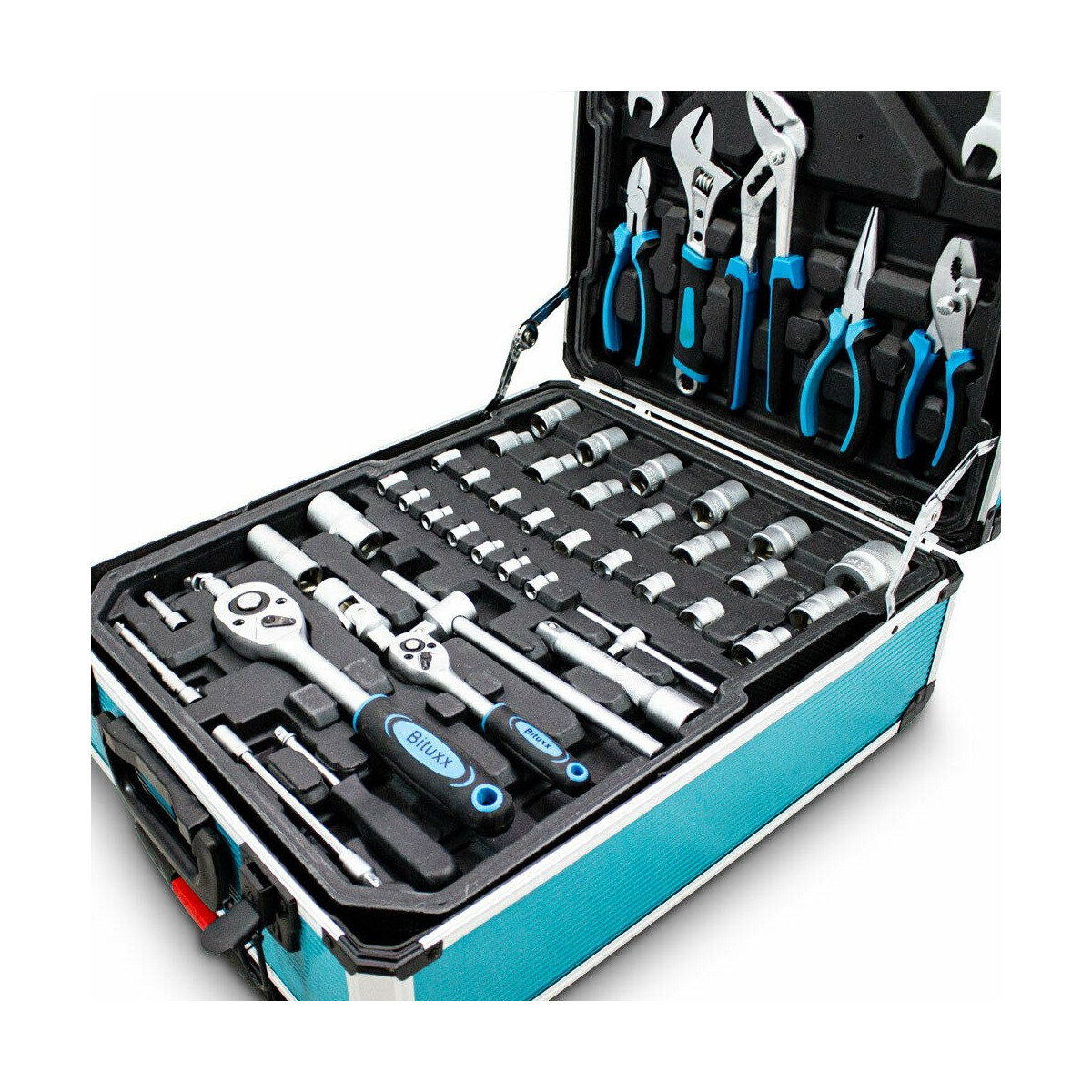 Set de unelte de atelier în cutie cu 1200 de elemente