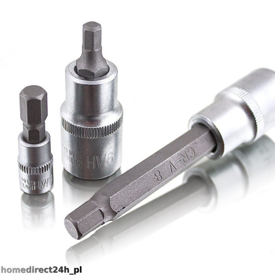 Prizașuri pentru chei inbus 1/2" 1/4" SET