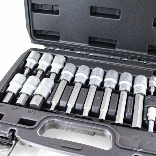 Prizașuri pentru chei inbus 1/2" 1/4" SET