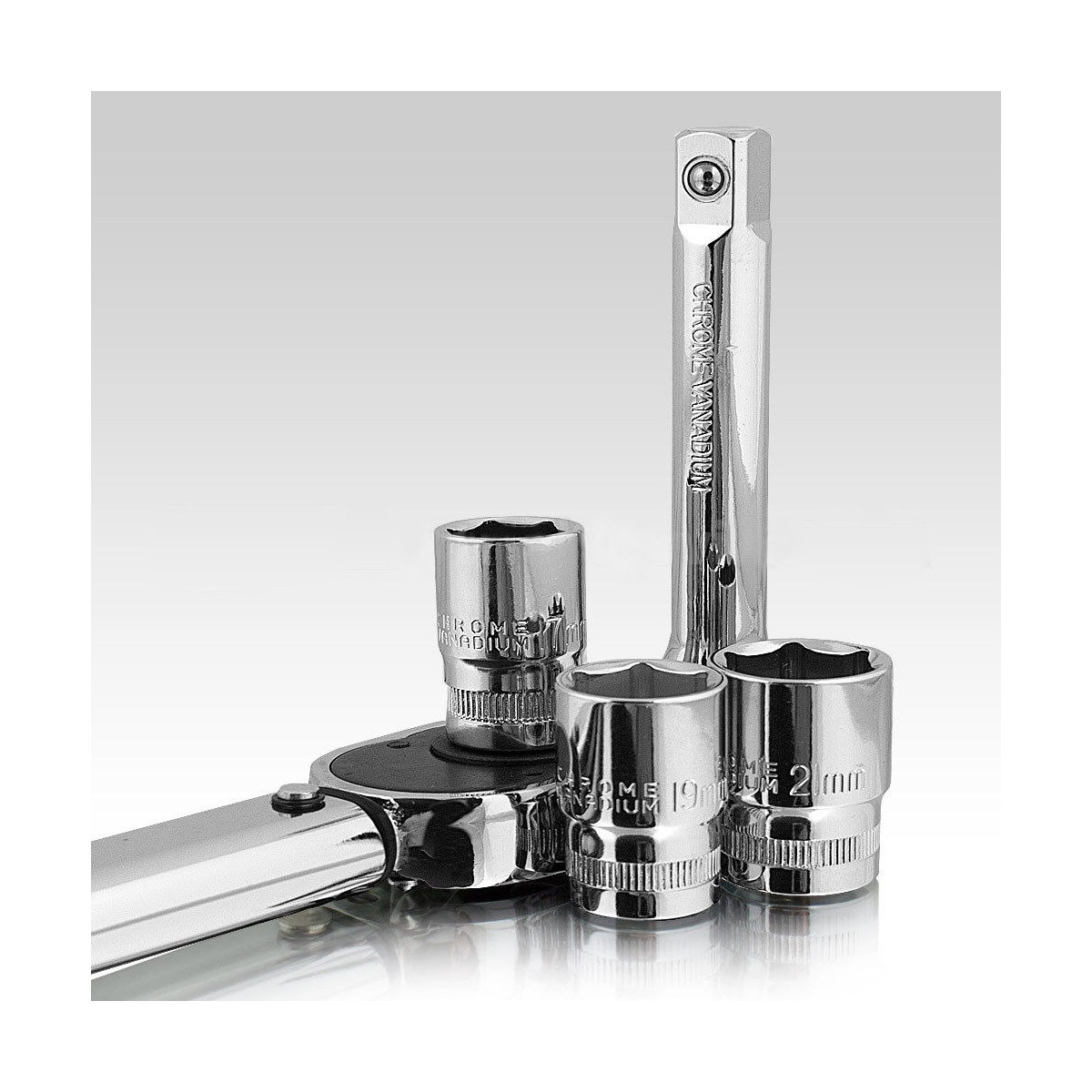 Set 1/2" de chei dinamometrice 28-210 Nm pentru chei cu prindere circulară