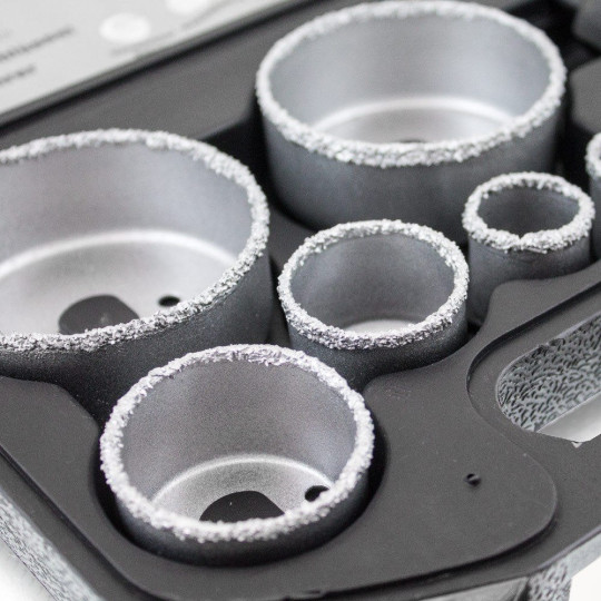 Set de burghiu pentru placi de beton 8 elemente