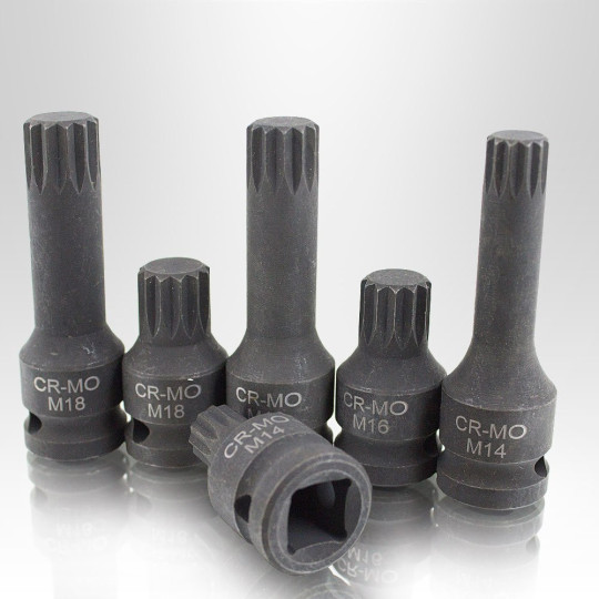 Set de chei cu impact XZN 1/2".